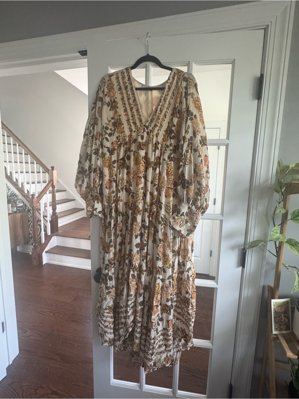 Free People Rows Of Roses Maxi Dress - Picture 3 of 9